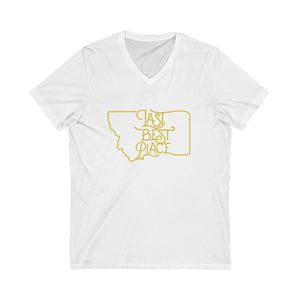 Unisex Jersey Short Sleeve V-Neck Tee