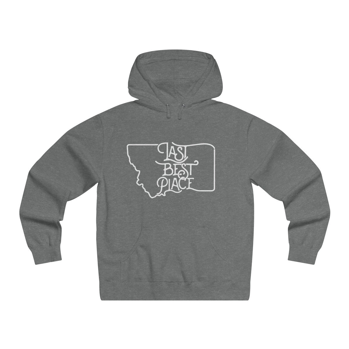 Guy's Lightweight Pullover Hooded Sweatshirt