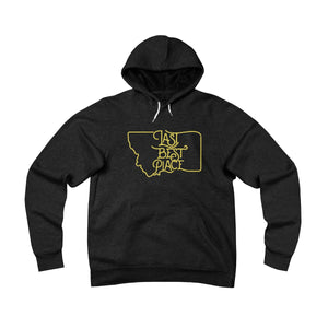 Golden Last Best Place - Unisex Sponge Fleece Pullover Hoodie