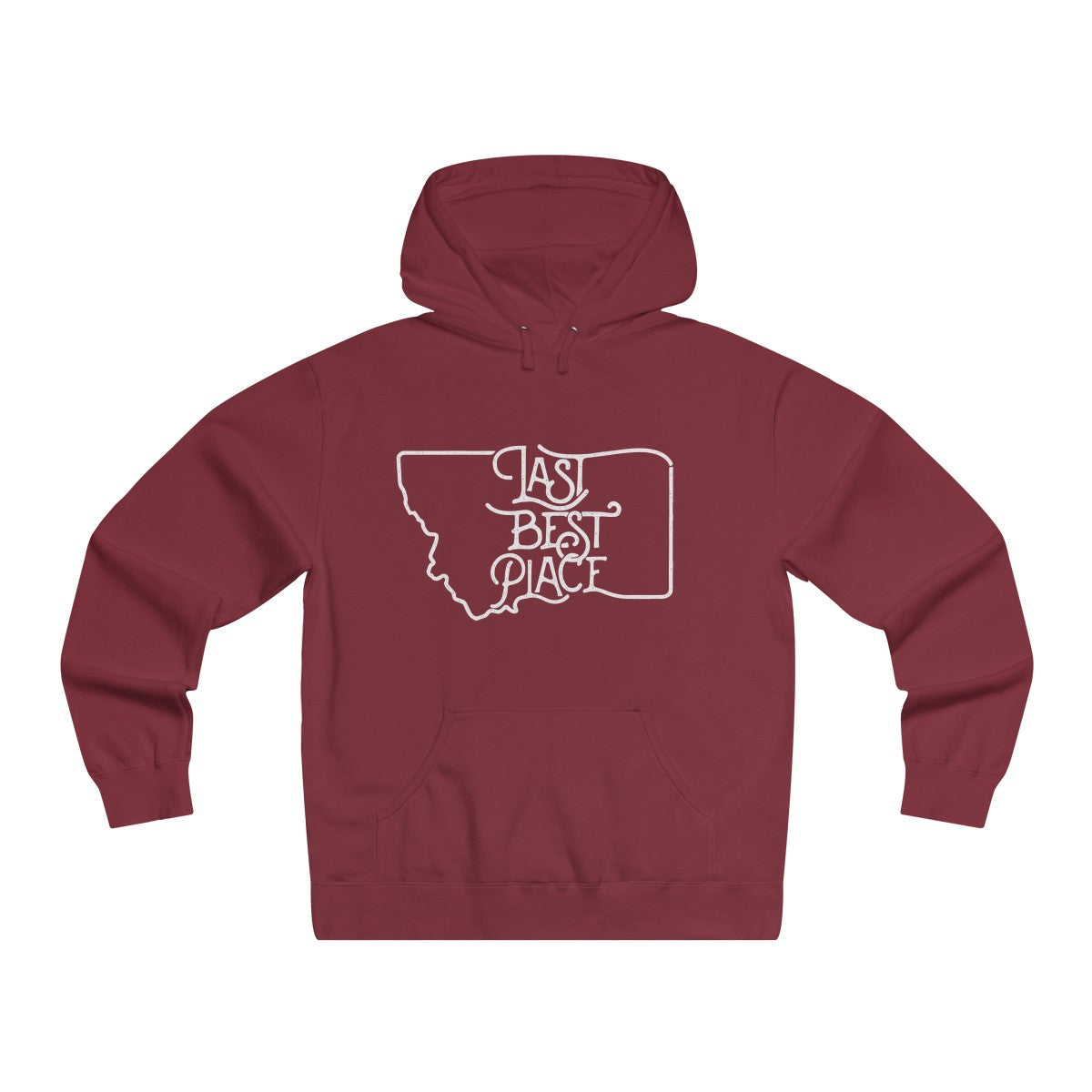 Guy's Lightweight Pullover Hooded Sweatshirt