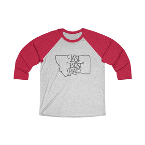 Unisex Tri-Blend 3/4 Raglan Tee